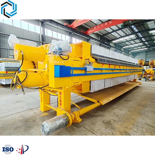 Filter press equipment 300 square river dredging program controlled filter press automatic diaphragm plate frame filter press