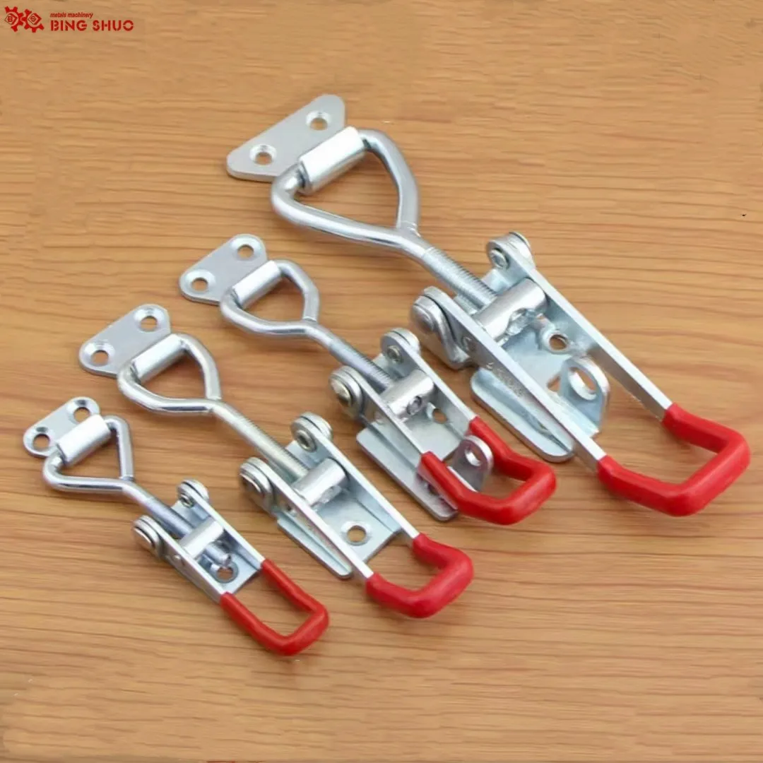 4001 4002 4003 Gravity  Inox  Adjustable Clip Type Door Cabinet Fastener Metal Toggle Hasp Toggle Latch Toolbox Latch