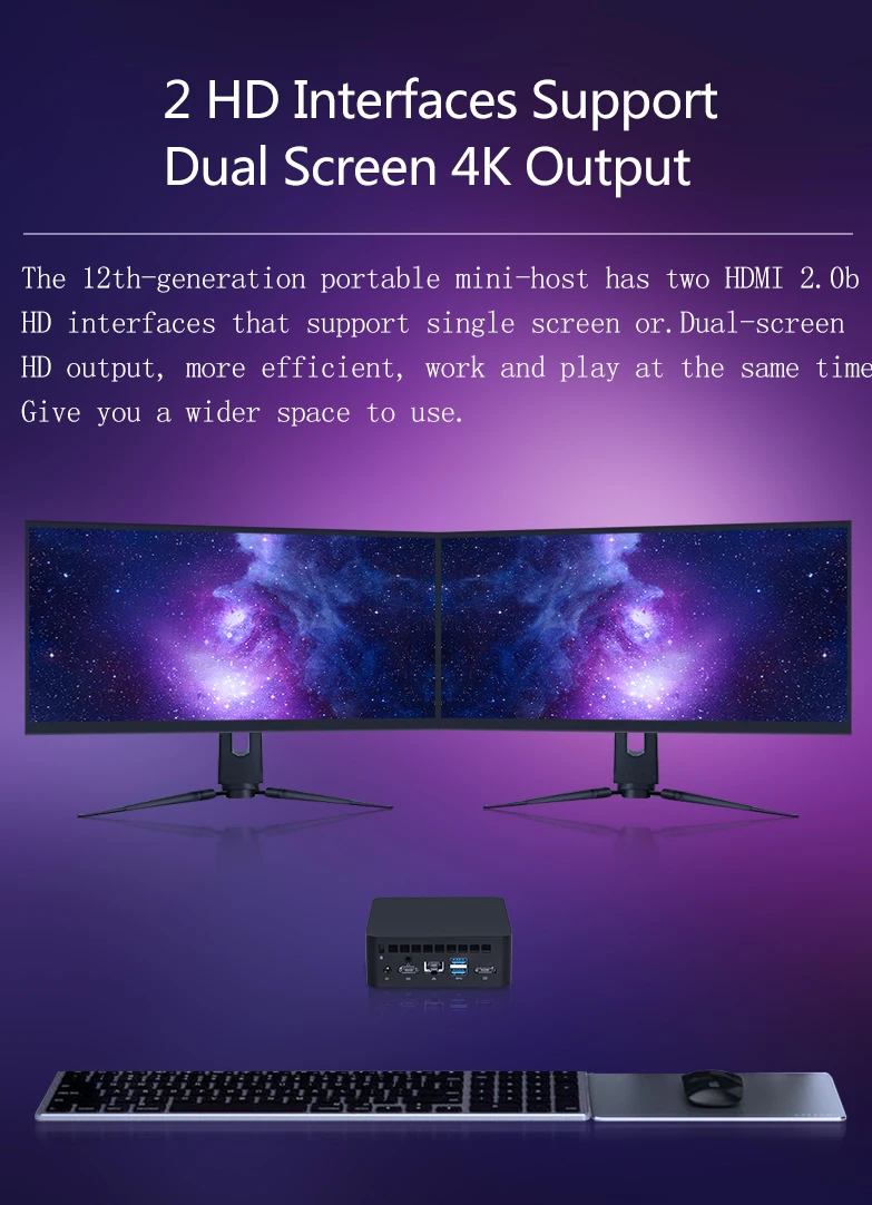 Mini PC N95  4 NIC Fanless Firewall Motherboard VPN Server Router Case Black Wireless OME Support  Linux Wifi