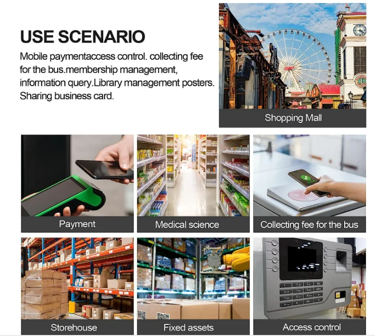 RFID Tag Anti counterfeiting Anti Theft RFID Stickers Indentification Label for Warehouse Management Assets Management