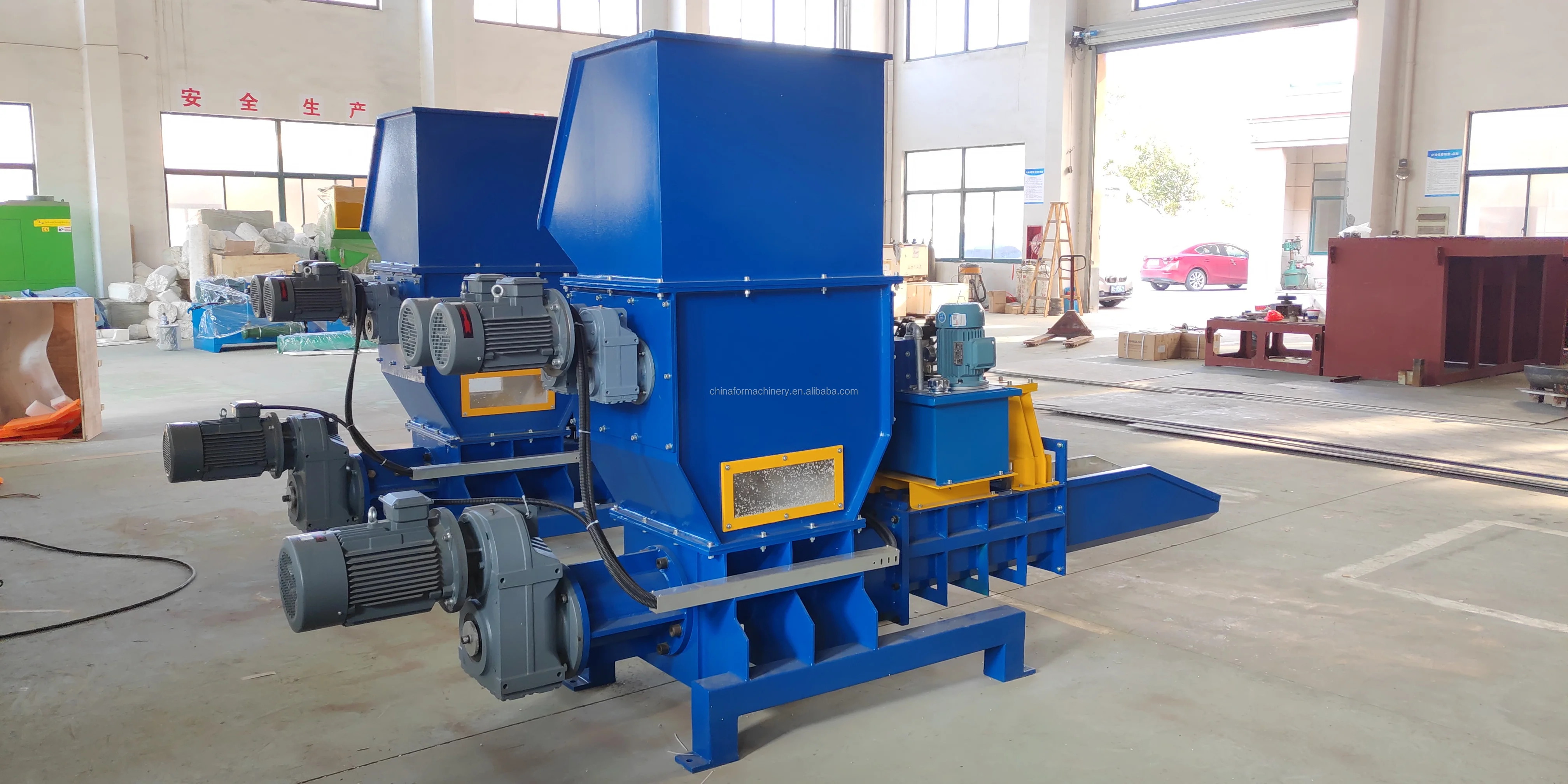 XPS densifier/eps foam compression recycling machine foam material cold compactor