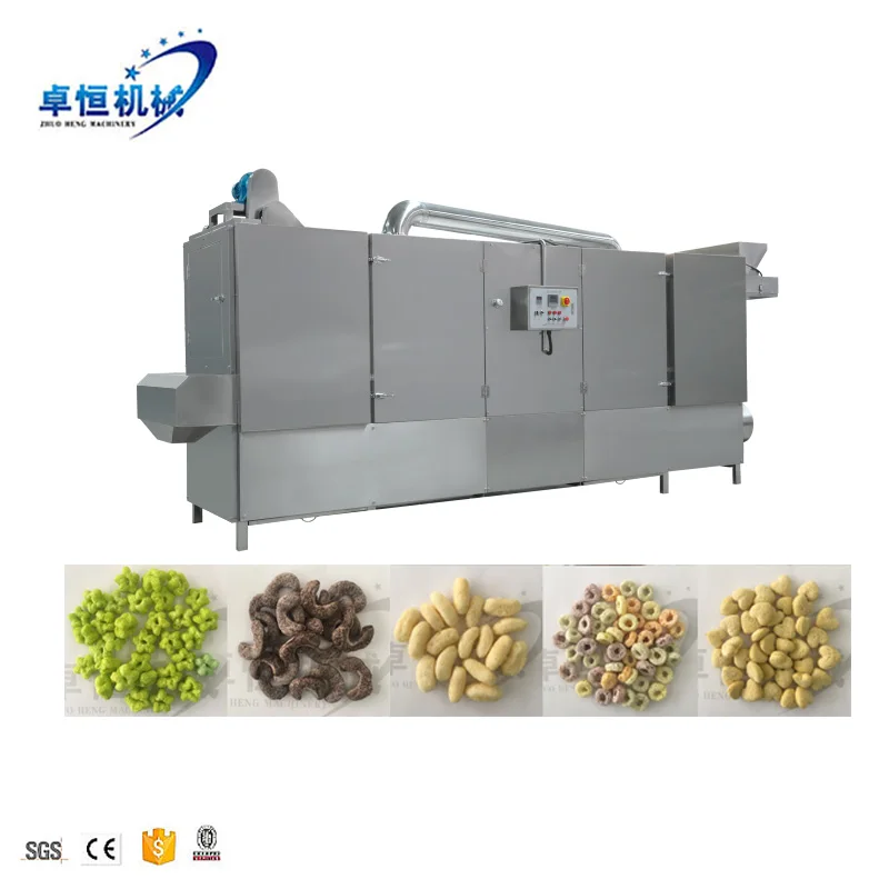 Twin Screw small puffed snack food extruder machines