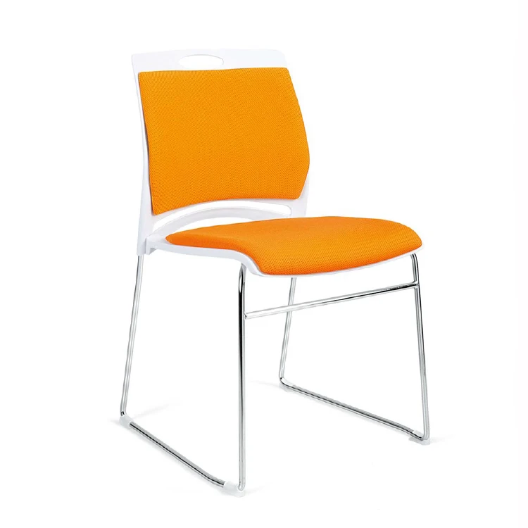 Cheap Waiting Visitor Reception Training Room Office Stackable Plastic Chair