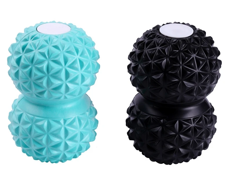 EVA Foam Roller Ball Therapy Massage Double Peanut Yoga Fitness Customized Logo Massage Ball