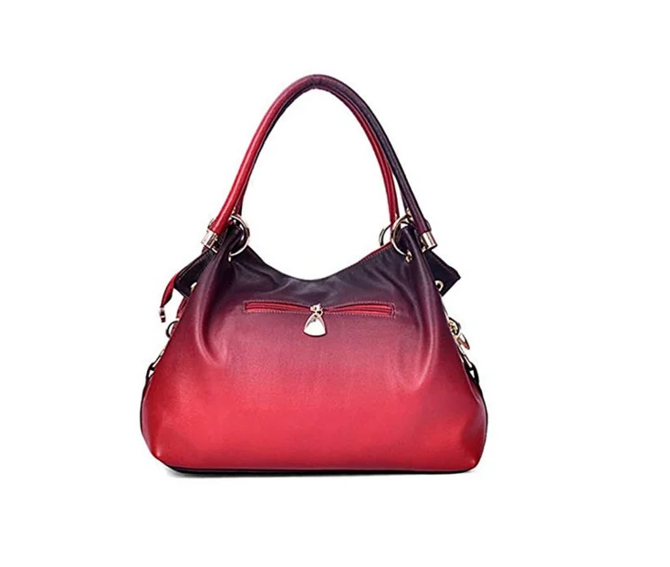 Wholesale Factory Womens Shoulder Bag Casual Signature Printing Pu Leather lady shoulder bags
