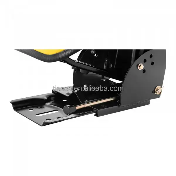 Желтые подвесные сиденья для трактора John Deere New Holland Kubota