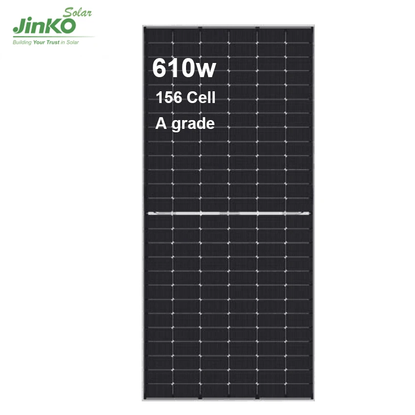 Jinko дешевая цена Tiger Neo N-type двухфазные полуячейки 590W 595W 600W 605W 610W солнечные панели