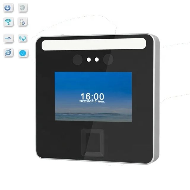 Hysoon Face finger print time attendance using with app SDK software WiFi Time clock