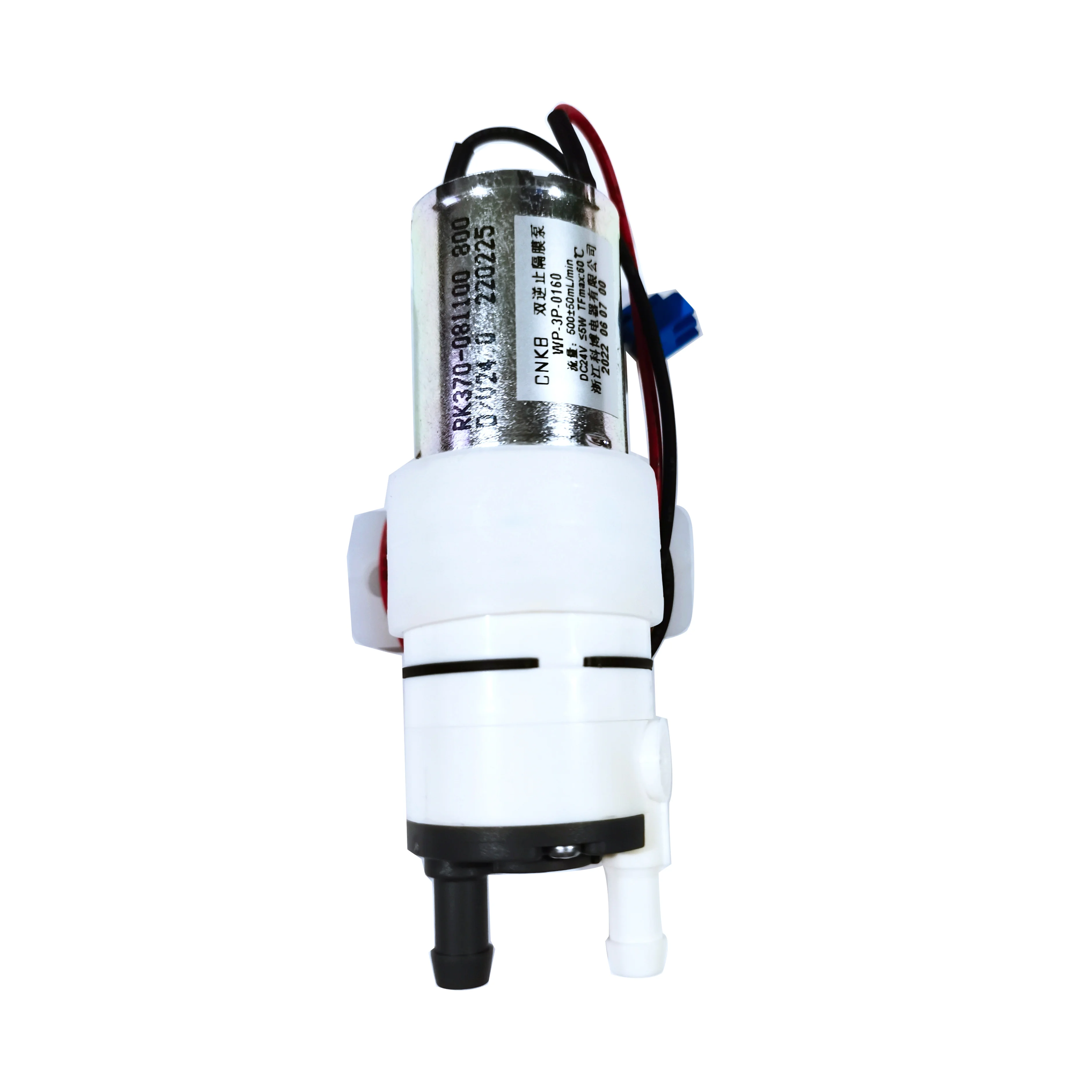 Миниатюрный мембранный Водяной электромагнитный насос для очистителя воды, 12 В, 24 В постоянного тока