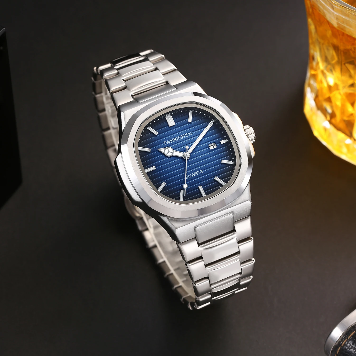 Custom Luxury Brand Automatic Mechanical Men Watches High Quality Quartz for Cheap