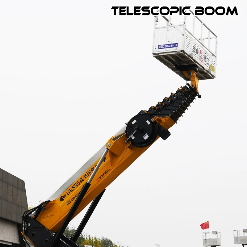 Hot Sale 35m 30m Aerial Work Truck HOWO Vehicle ISUZU High Working Platform Crane