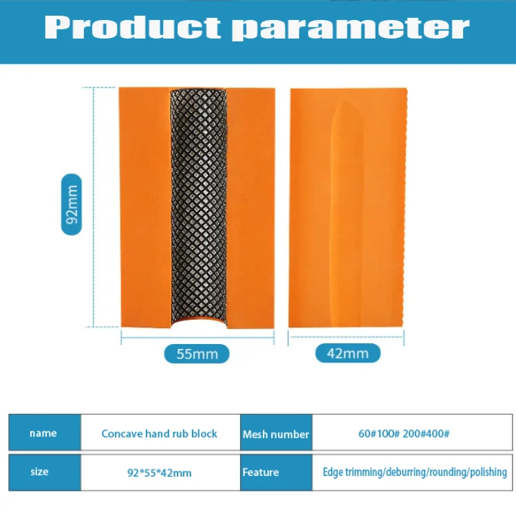 Arc trimmer tile rock slab marble quartz line edging grinding and polishing tool