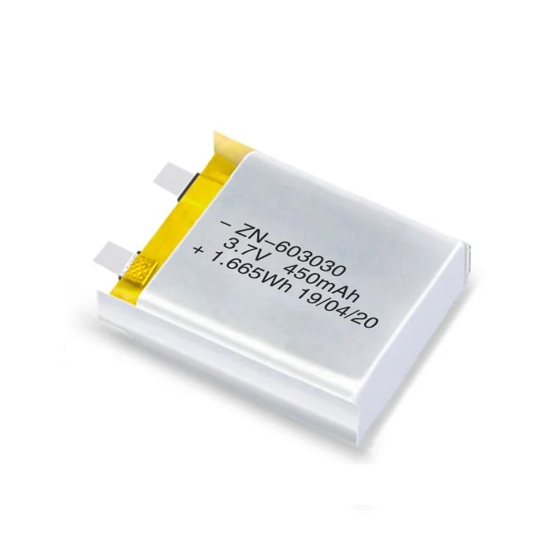 Ultra Thin 3.7V 500mah Lithium Polymer Battery Ion For Digital Speaker