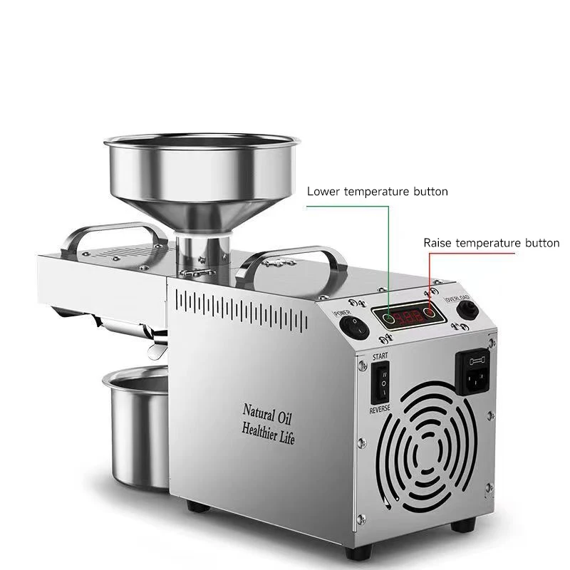 Avocado soybean oil extractor machine electric screw oil press machine