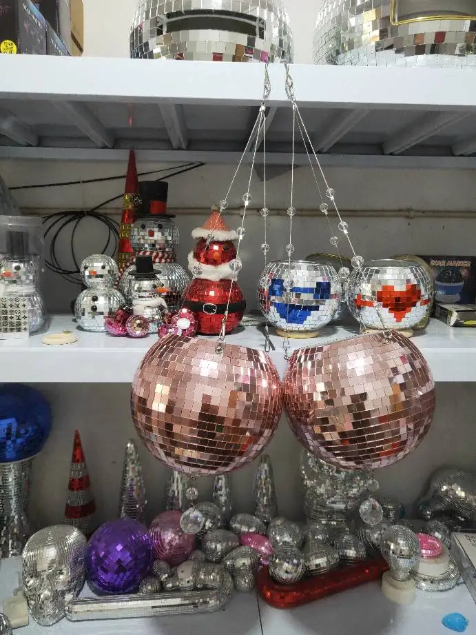 Factory Price Disco Mirror Ball Plant Extra Large Hanging Globe Planter Plant Decorations for Indoor Outdoor