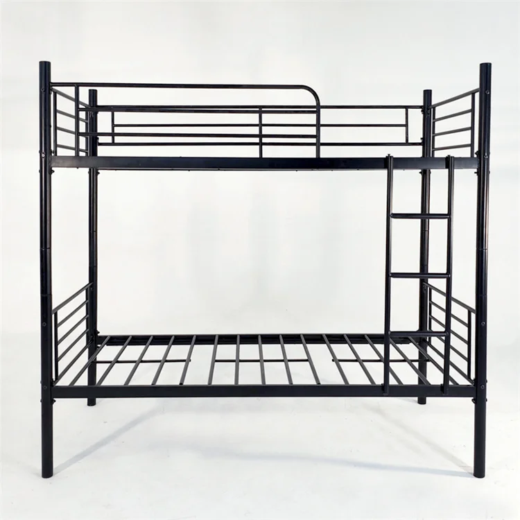 Factory Custom Easy Assembly Upgraded Metal Frame Detachable Bunk Bed for Home School Student
