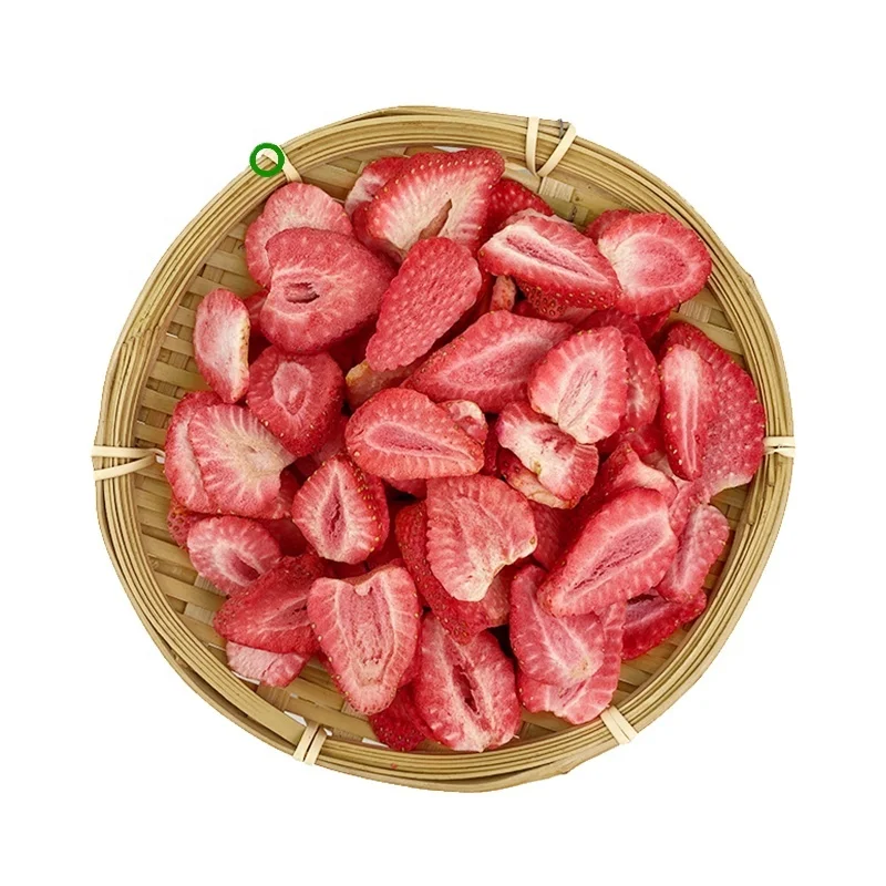 Freeze dried Strawberry snacks Wholesale bulk whole boxes of freeze dried fruits.