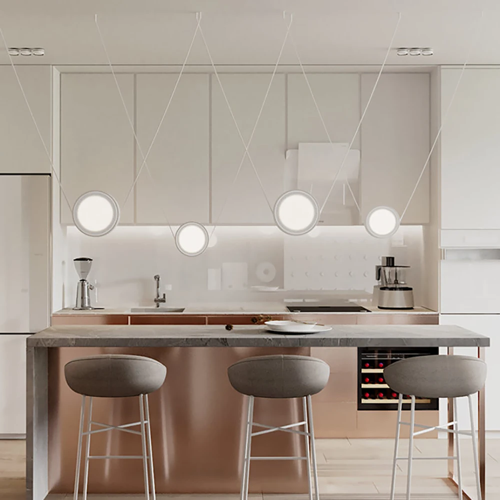 Modern design modular high gloss red kitchen cabinet for small kitchens in prefab house