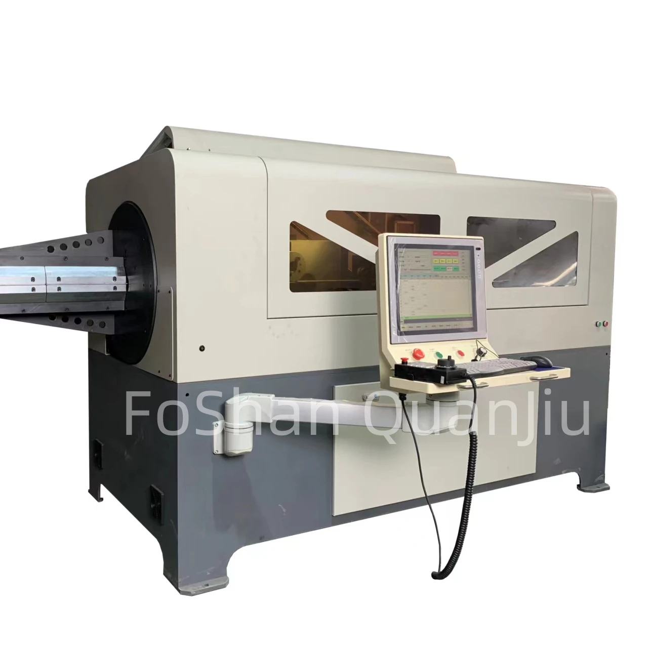 3D CNC Wire Rotating Stainless Steel Wire/Metal Bar Bending Machine Janpan Sanyo Servo Motor