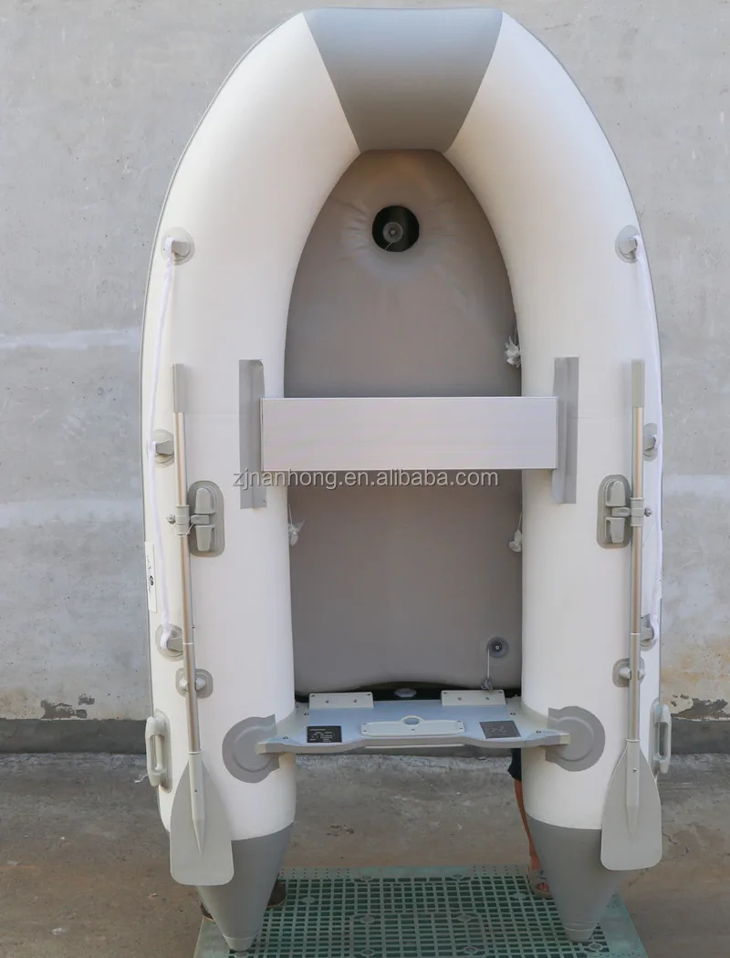 2.3m Inflatable boat air deck floor  high pressure 0.9mm PVC airtube and  rowing boat rescue  boat