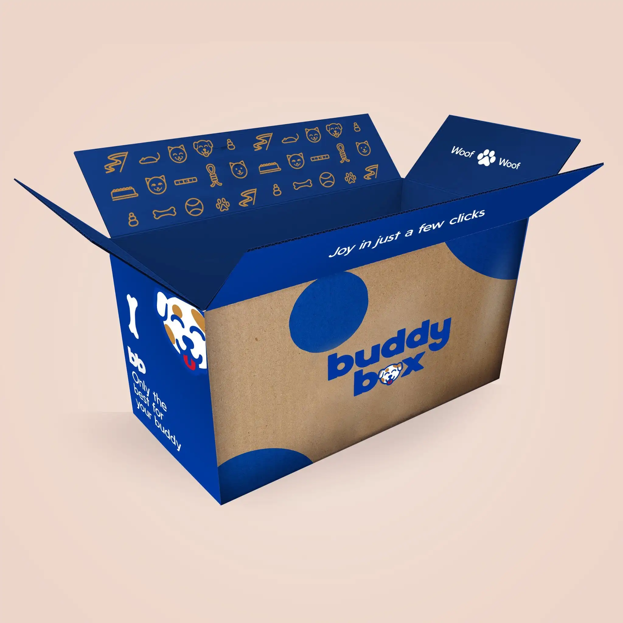 Outdoor Products Customized Logo Print Corrugate Cardboard Delivery Boxes Industrial Package mailer Shipping boxes