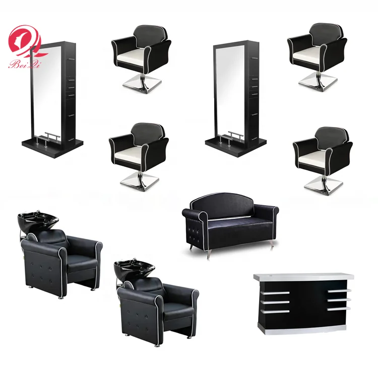 Cheap spa salon furniture brown adjustable chaise de coiffure antique barber chair salon for promotion