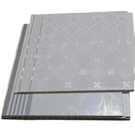 Techos soundproof pvc plaster of paris PVC Panel Ceiling design Nice Colors