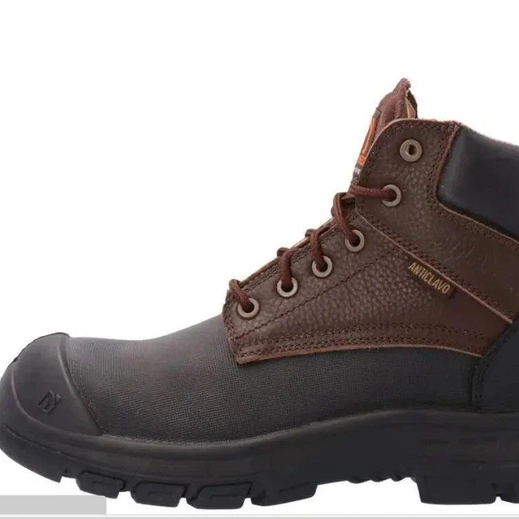 Wholesale S3 genuine leather steel toe and steel plate Men safety shoes Electrical resistant heavy duty mining boot for Chile