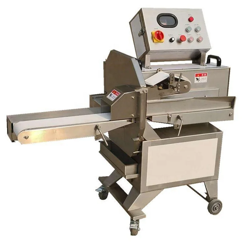 Automatic Meat Cutting Machine Bacon Ham Cooked Beef Slicer Cutter