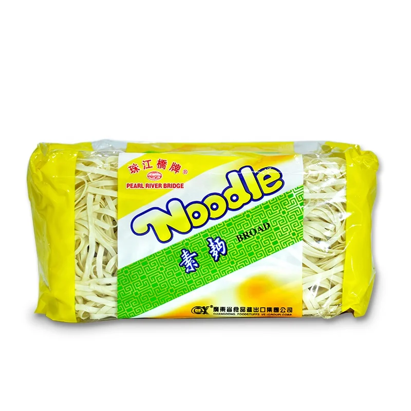 Quick Cooking Broad Noodle 375g Plastic Bag PRB Instant Noodles Chinese noodle