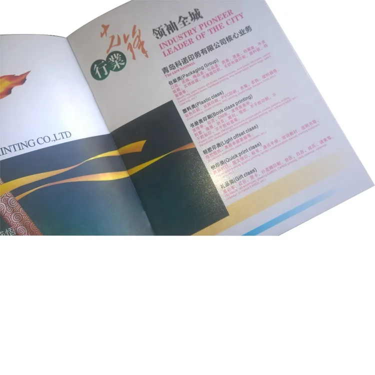 custom design passport size offset printing booklet
