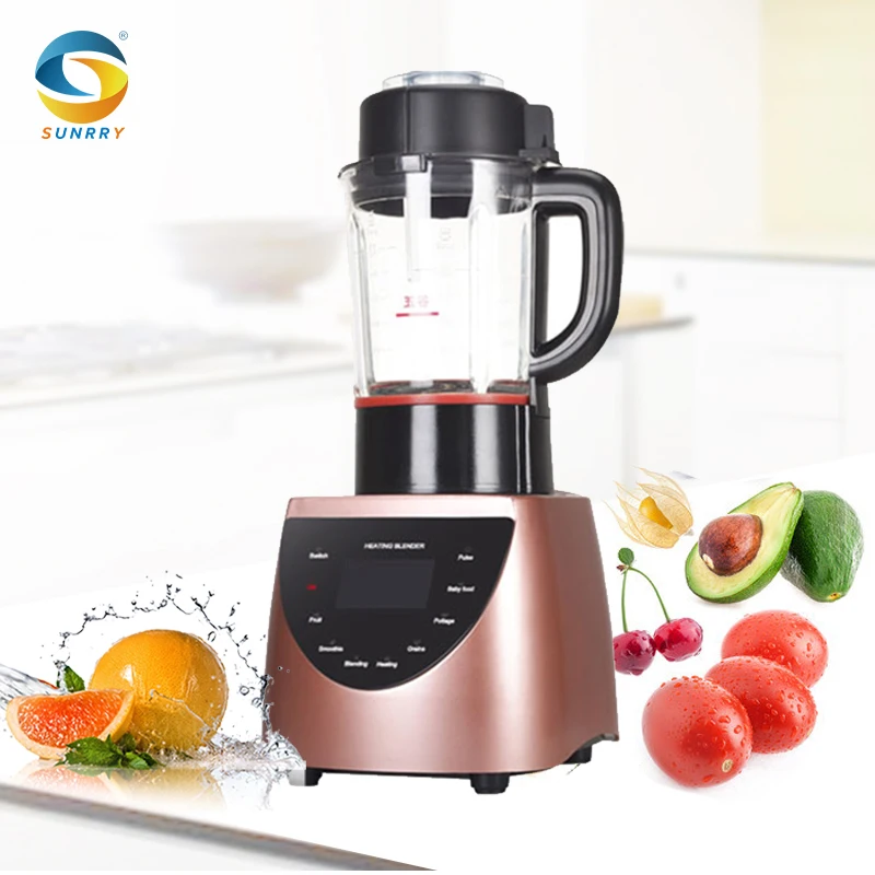 Professional Electric Blender Juicer 3L 2100W Commercial Smoothie Machine Vacuum Fruit Blender