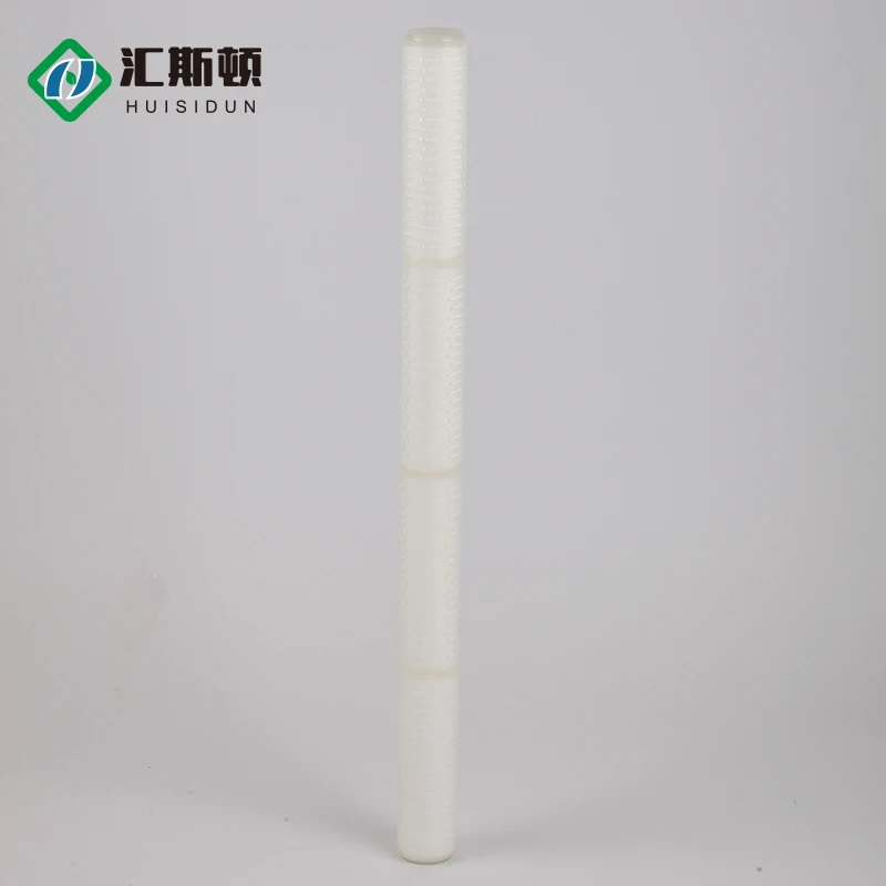 10 20 30 40 Inch 0.22 0.45 0.65 um Filter Absolute hydrophilic Pleated Cartridge Filters for Colloid Oil Filtration