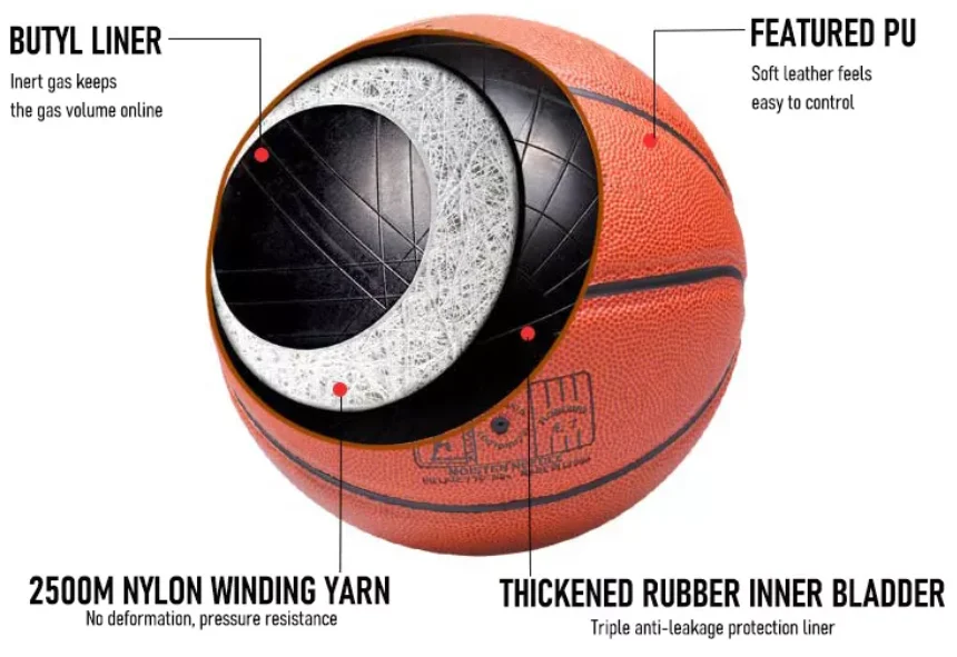 custom logo personalized basketball ball size 7 indoor