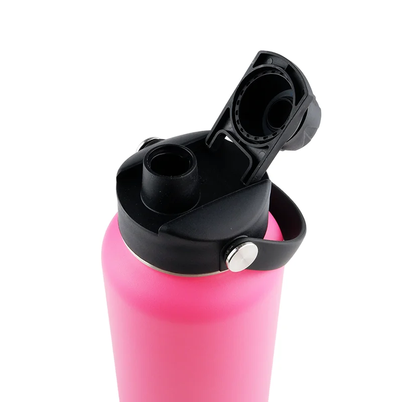 Drink Bottle Custom Logo Vacuum Insulation Outdoor Mountaineering Kettle 32OZ Kids Sports Thermos Stainless Steel Hot Water Bott