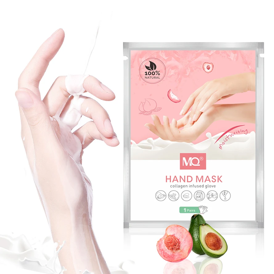 Wholesale OEM Peeling Exfoliating Whitening Moisturizing Treatment Collagen Hand Mask