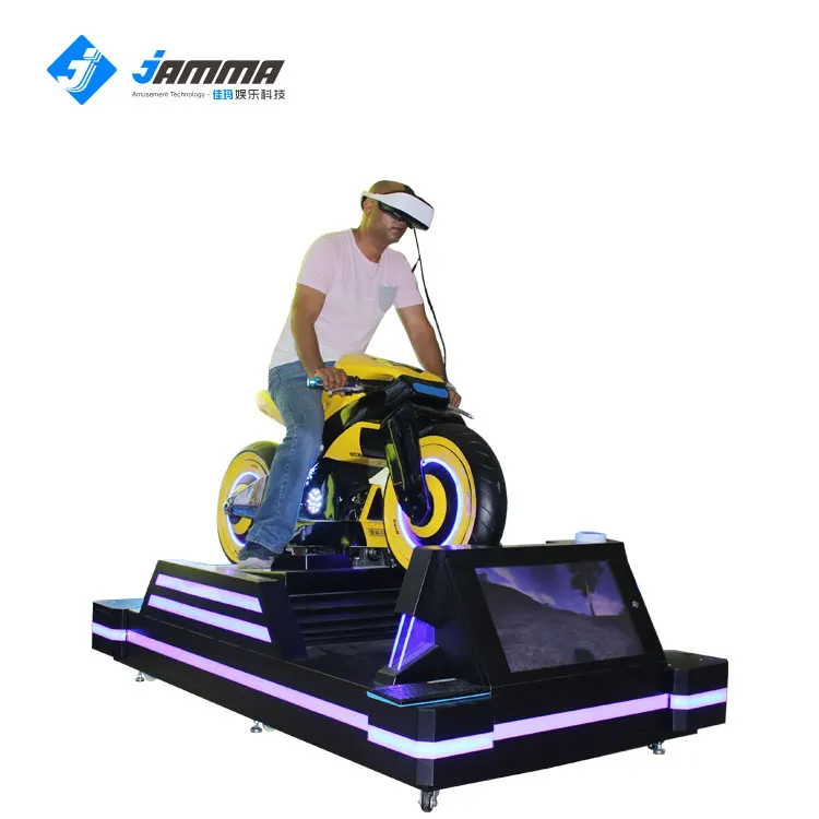 Vr Motor Motorbike Motorcycle 9D Race Car Virtual Reality Game Machine Driving Racing Simulator