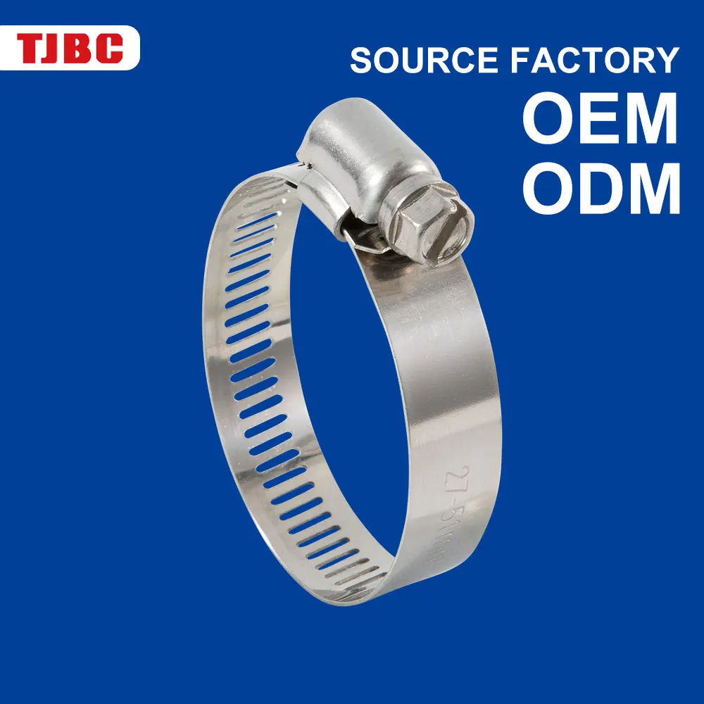 High quality W5 316 stainless steel american type hose clamp