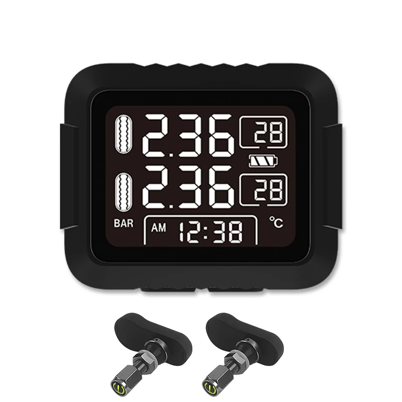 Best selling motorcycle bike digital wireless tire pressure monitoring system TPMS for motorcycle tpms