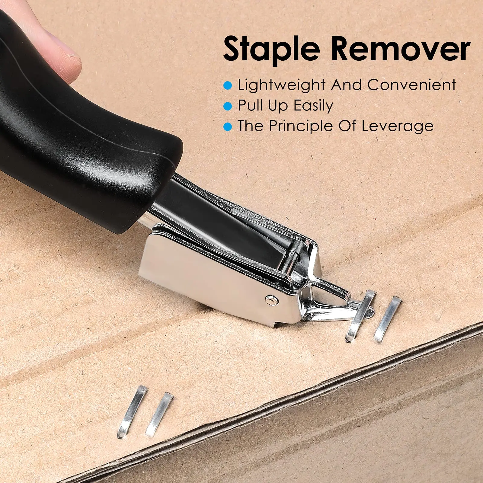 Factory OEM Staple Remover Tool Upholstery Staple Puller with Ergonomic Handle for Furniture, Floor, Carton
