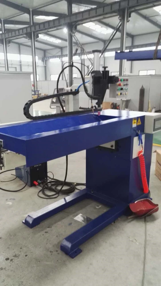 Haoyu Cnc Automatic TIG MIG PAW Longitudinal Seam Special Welding Machine Seam Welder for Duct Pipe Cylinder Tank Linear Seam