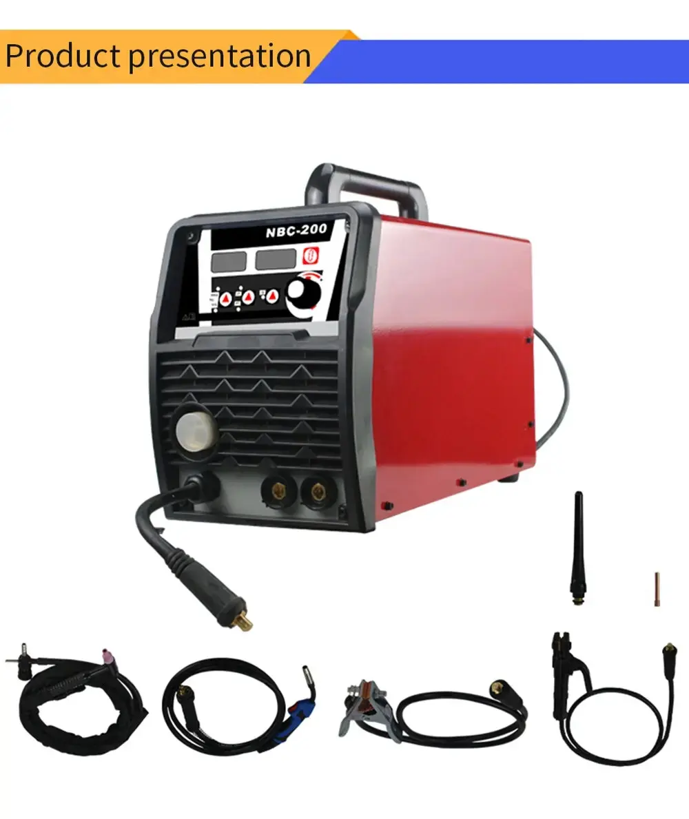 Mini MIG no gas  MIG/MAG  200 welding machine 5 in 1