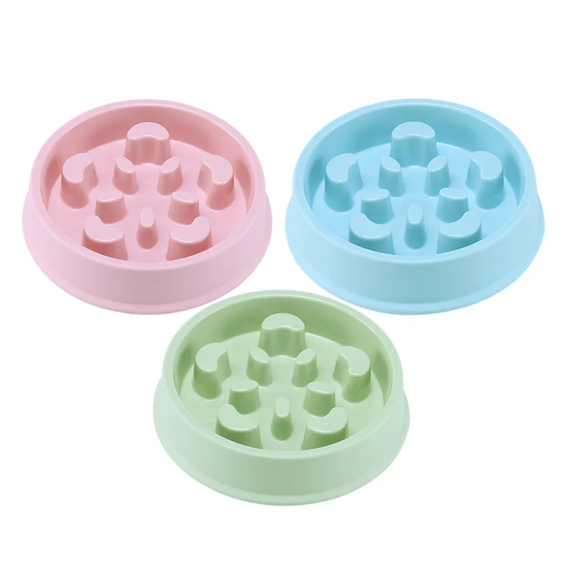 Hot Sell New Pet Water Bowl 2023 Cute Pet Feeder Melamine Dog Food Bowl Slow Feeding Luxury Feeding Bowl Pet