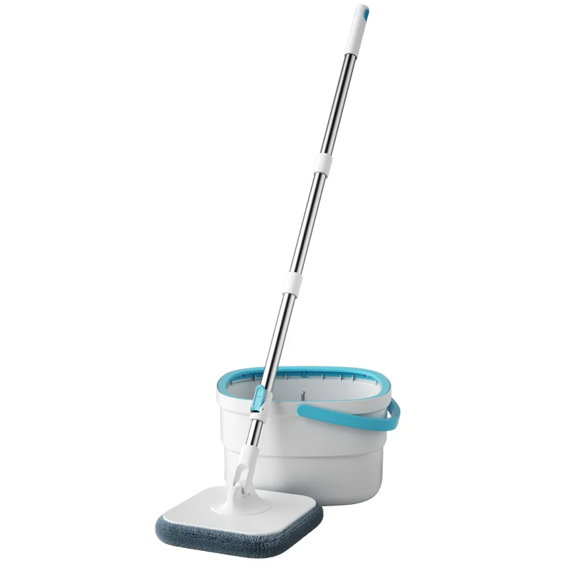 Wholesale Household Washing Clean Dirt Separate Mop Bucket Lazy Person Effortless Mop 360 Rotating Rotary Mop With Bucket
