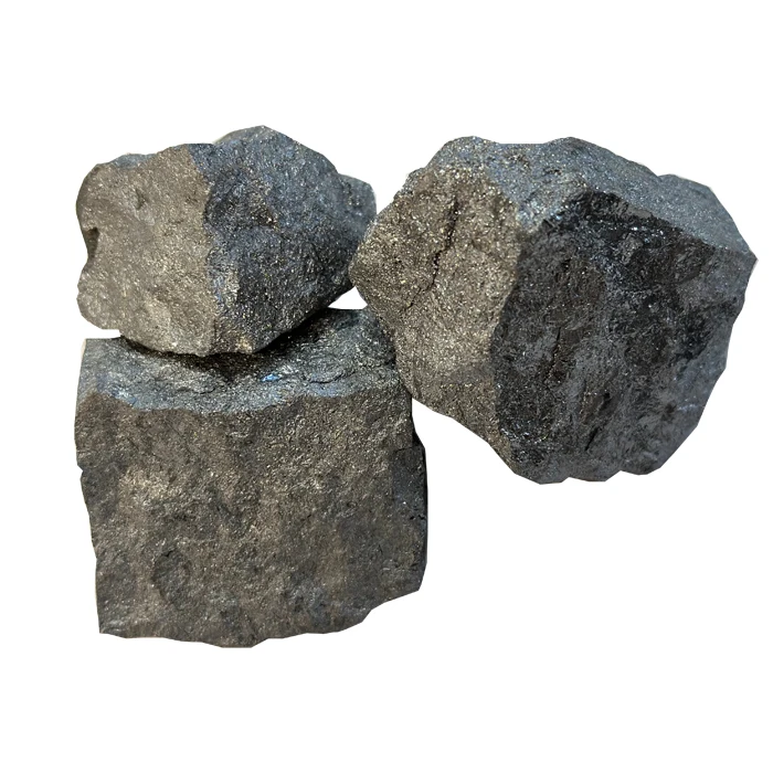 ferro silicon lump Production of low carbon iron alloy Fesi 75%
