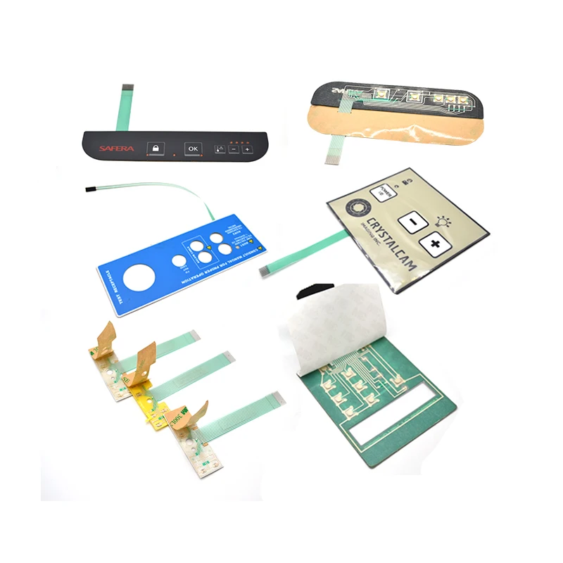 membrane switch( Used in microwave oven)Exported to Pakistan  Membrane Switch Customized White Plastic