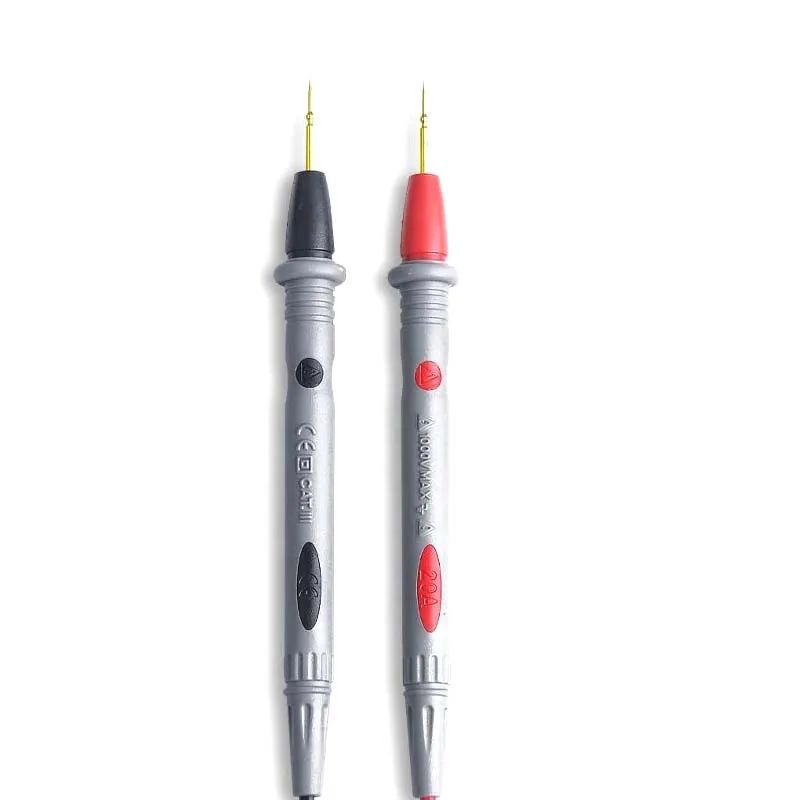 High Quality Test Leads Probe for Digital Multimeter 1000V 20A Multimeter Wire gold probe