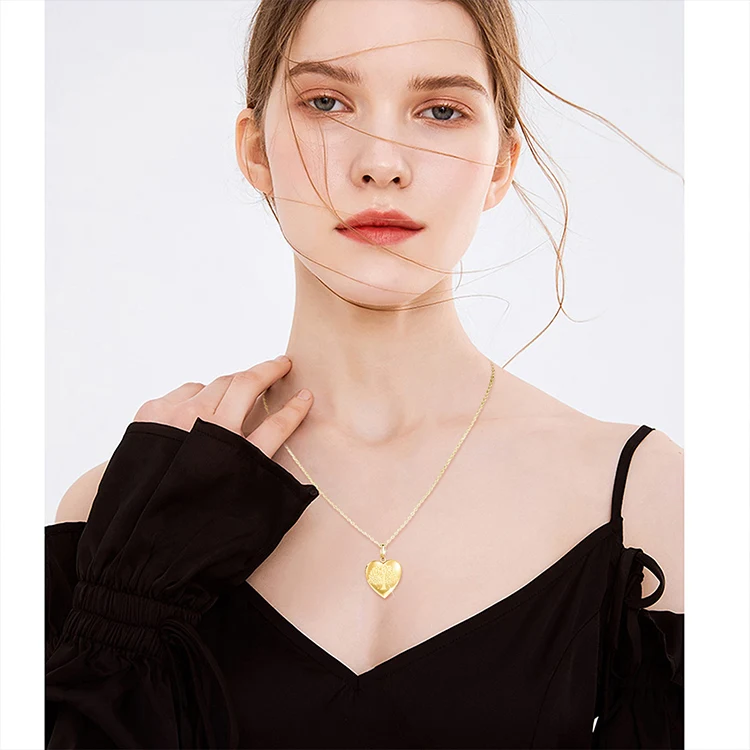 picture necklace pendant jewelry stainless steel tree of life photo locket