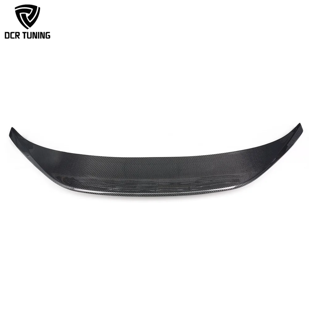 GR86 Carbon Fiber Rear Spoiler BRZ REAL Carbon Trunk Spoiler Bumper Trunk Lip Car Auto Parts for Toyota GR86 2020+ For Subaru