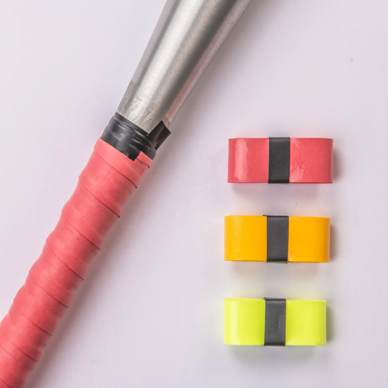 Custom logo racket high quality overgrip non slip absorbent baseball bat grip